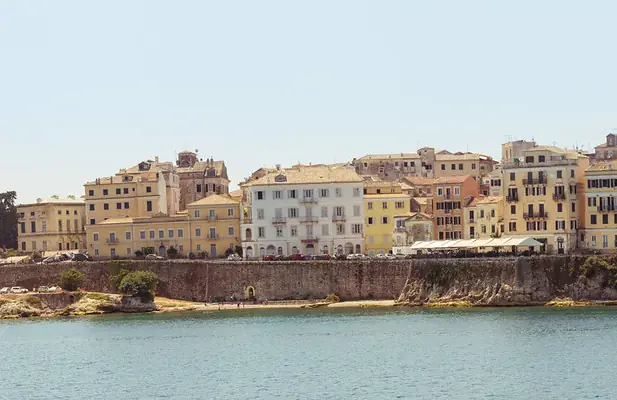Mouragia A Corfu Old Town Location of Marble Hall Murders