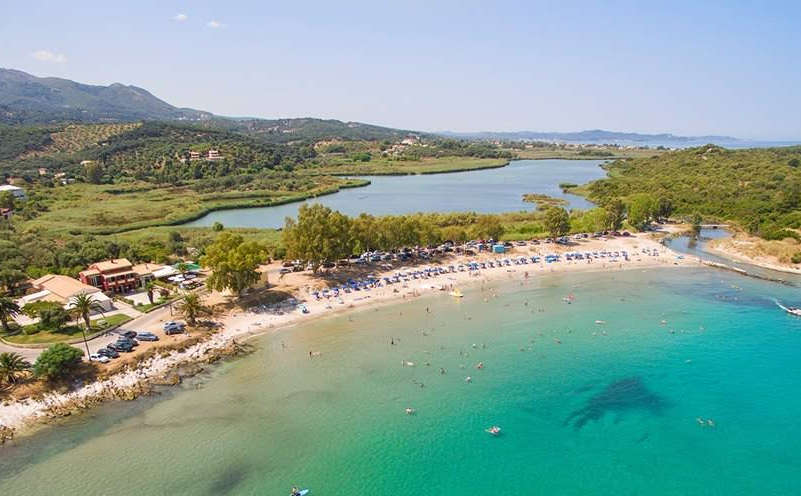 St Spyridon Beach South East of Acharavi corfu