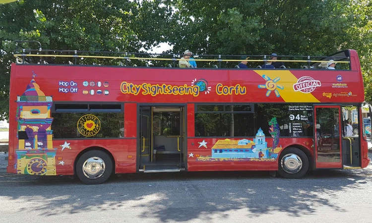 Corfu Hop on Hop Off Bus